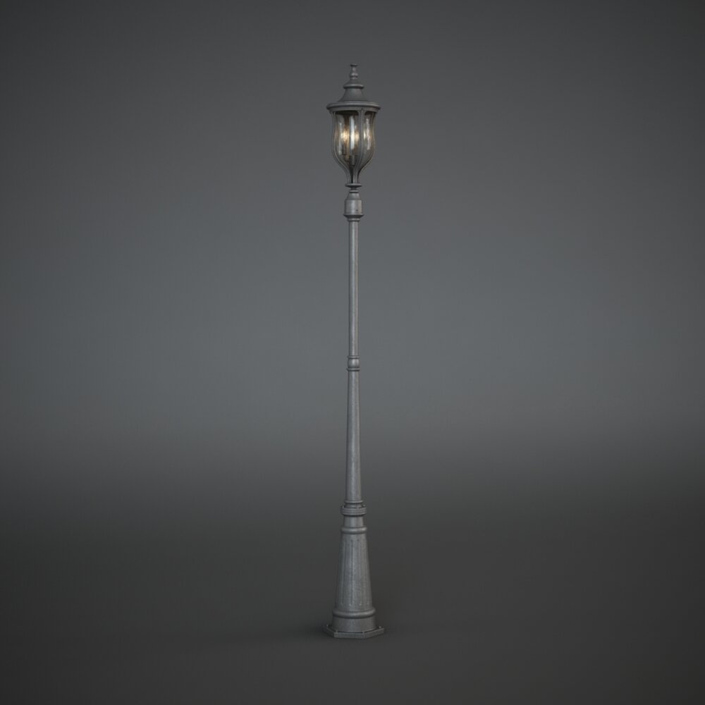 Vintage Street Lamp 3D 모델 