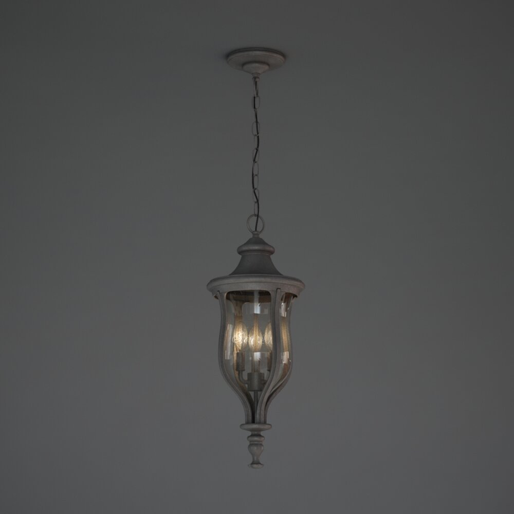 Vintage Pendant Lantern 3D-Modell