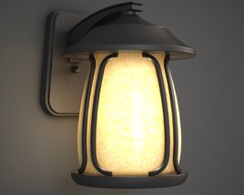 Outdoor Wall Lantern Modèle 3D