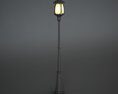 Classic Street Lamp 3d model