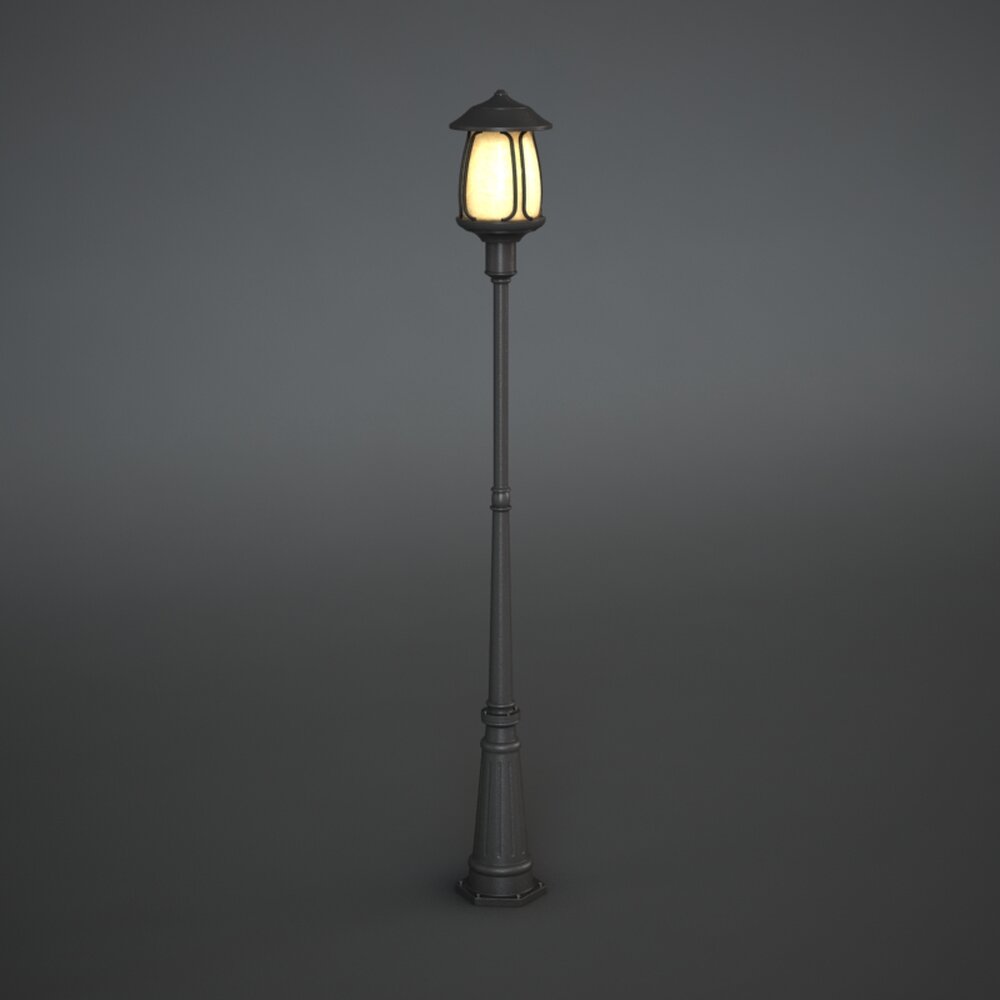Classic Street Lamp 3Dモデル