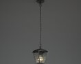 Classic Hanging Lantern Pendant Light 3d model