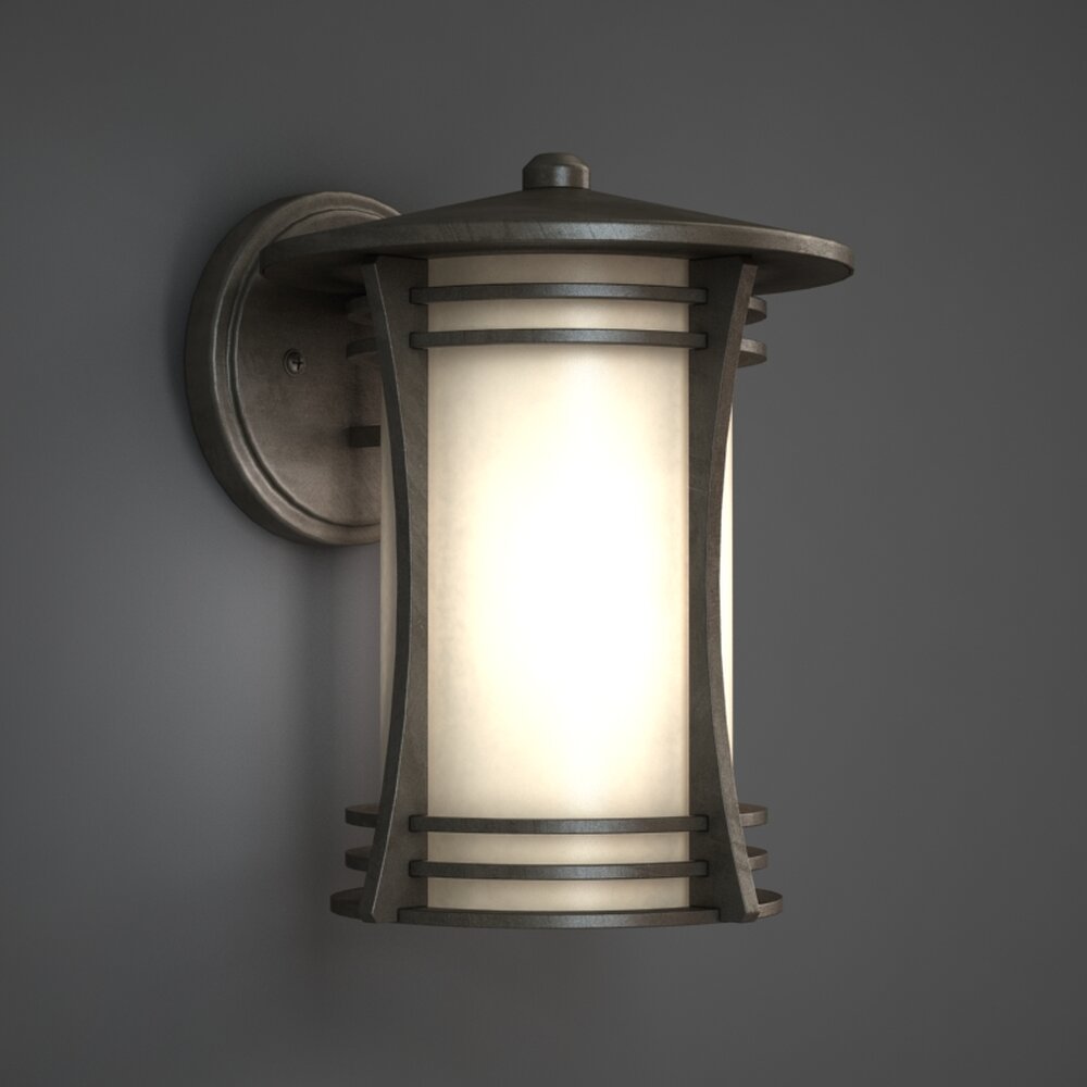 Classic Wall Sconce Light 3D 모델 