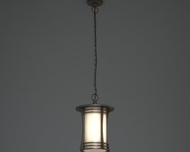 Hanging Pendant Light 3D модель