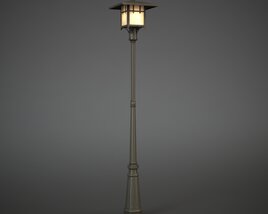 Classic Street Lamp 02 Modelo 3d