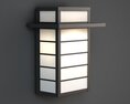 Modern Wall-Mounted Light Fixture 03 Modèle 3d
