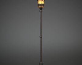 Vintage  Outdoor Floor Lamp Modelo 3d