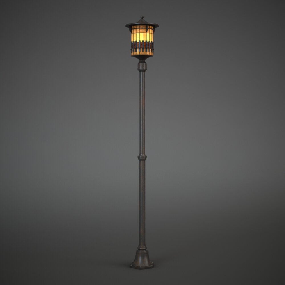 Vintage  Outdoor Floor Lamp 3Dモデル