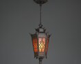 Vintage Hanging Lantern Modelo 3d