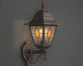 Vintage Wall Lantern 03 Modèle 3d