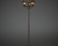 Vintage Street Lamp 05 3d model