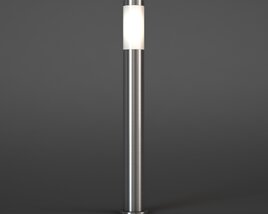 Modern Outdoor Floor Lamp 03 3D model