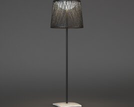 Elegant Floor Lamp 03 3D-Modell