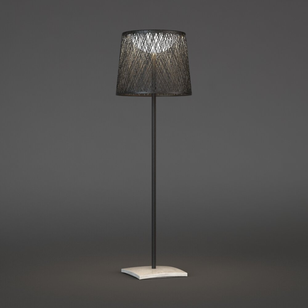 Elegant Floor Lamp 03 3D модель