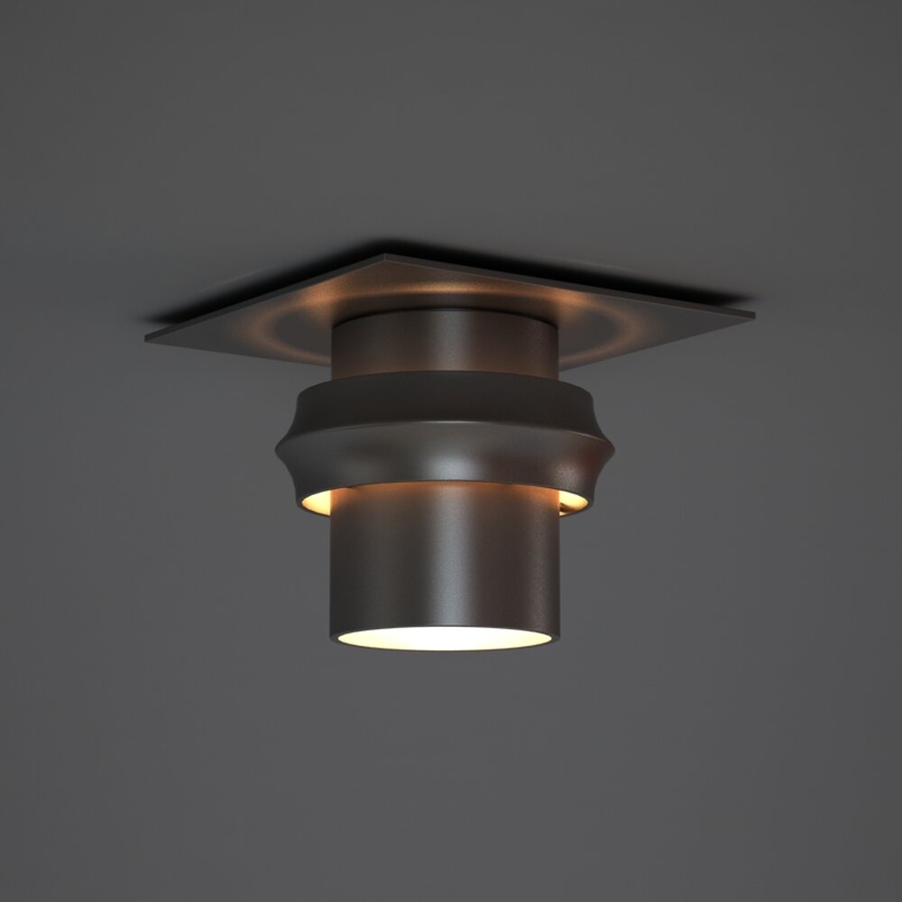 Modern Ceiling Light Fixture 02 3D-Modell