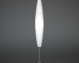 Sleek Tower Floor Lamp 3Dモデル