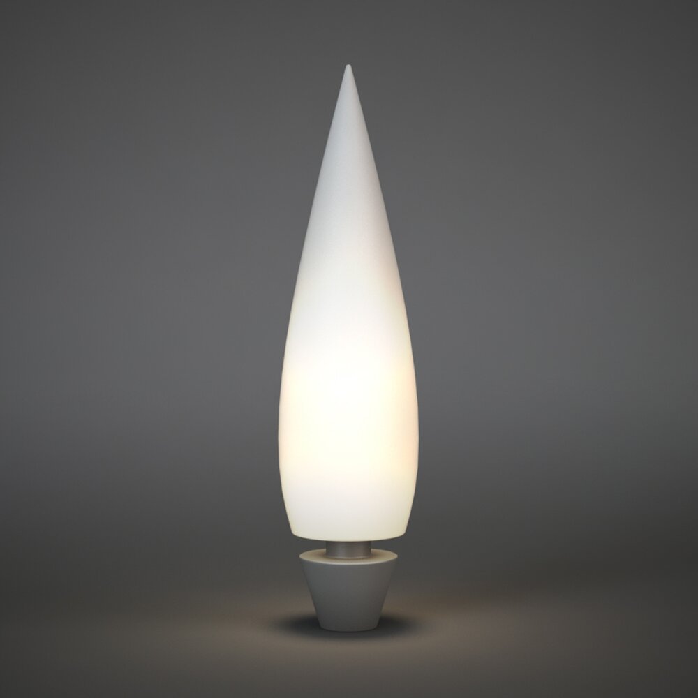 Modern Teardrop Lamp 3D модель