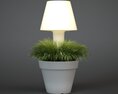 Grass Pot Lamp Modelo 3d