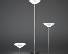 Modern Floor Lamp Collection 3D модель