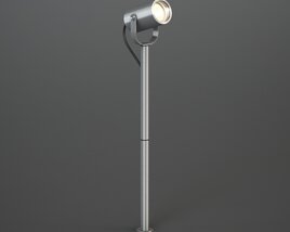 Modern Outdoor Lamp Post Modelo 3D
