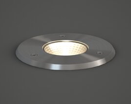 Modern LED Recessed Ceiling Light 3D model