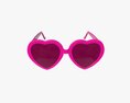 Heart Shaped Sunglasses Modelo 3D