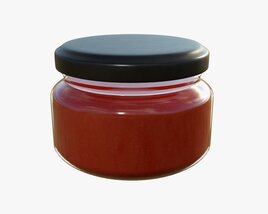 Sauce Jar Small 3D модель