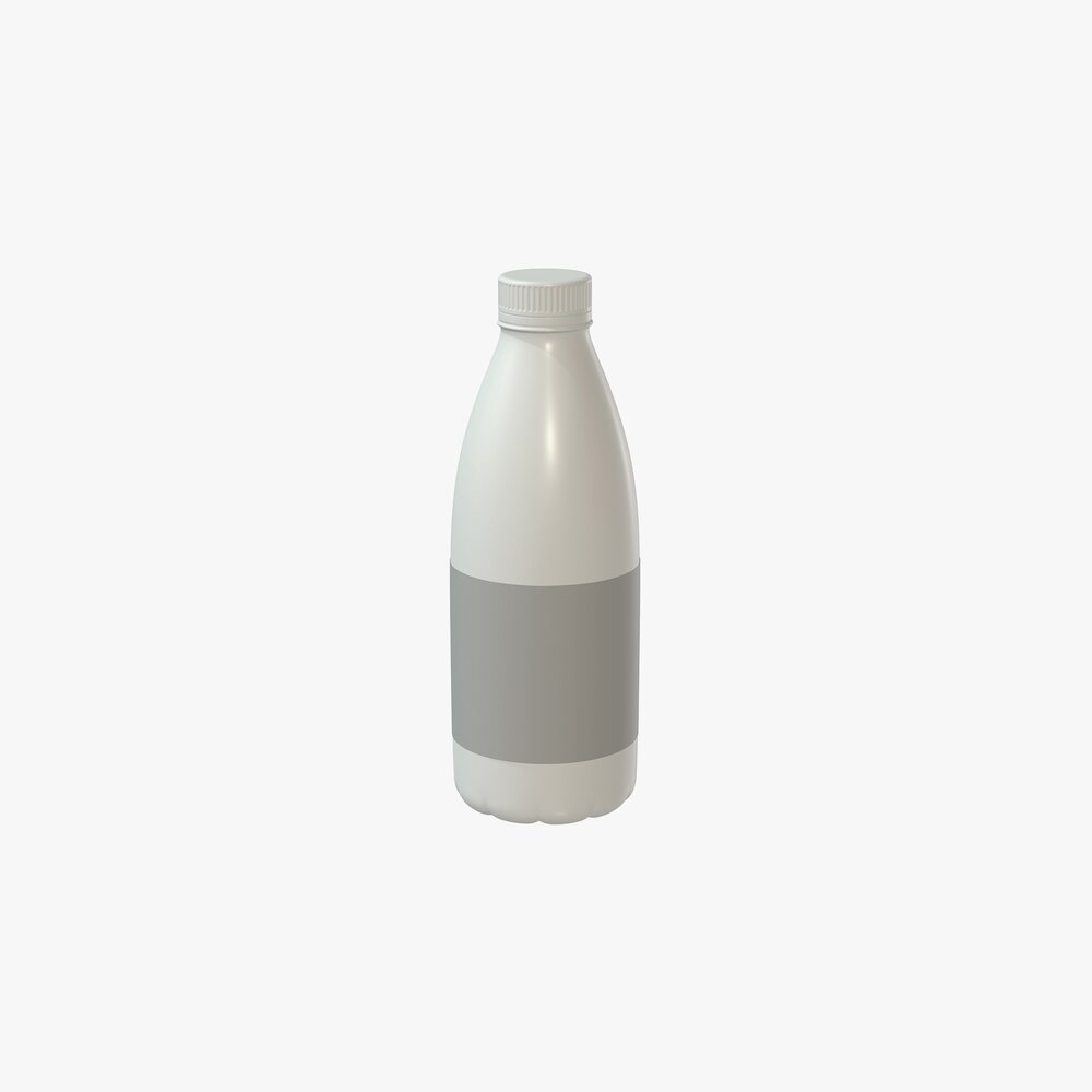 Milk Bottle 3D model