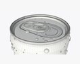 Slim Beverage Can Water Drops 200 Ml 6.76 Oz 3d model