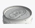 Slim Beverage Can Water Drops 200 Ml 6.76 Oz 3D модель