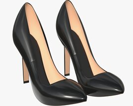 High Heels Women Shoes 3D model
