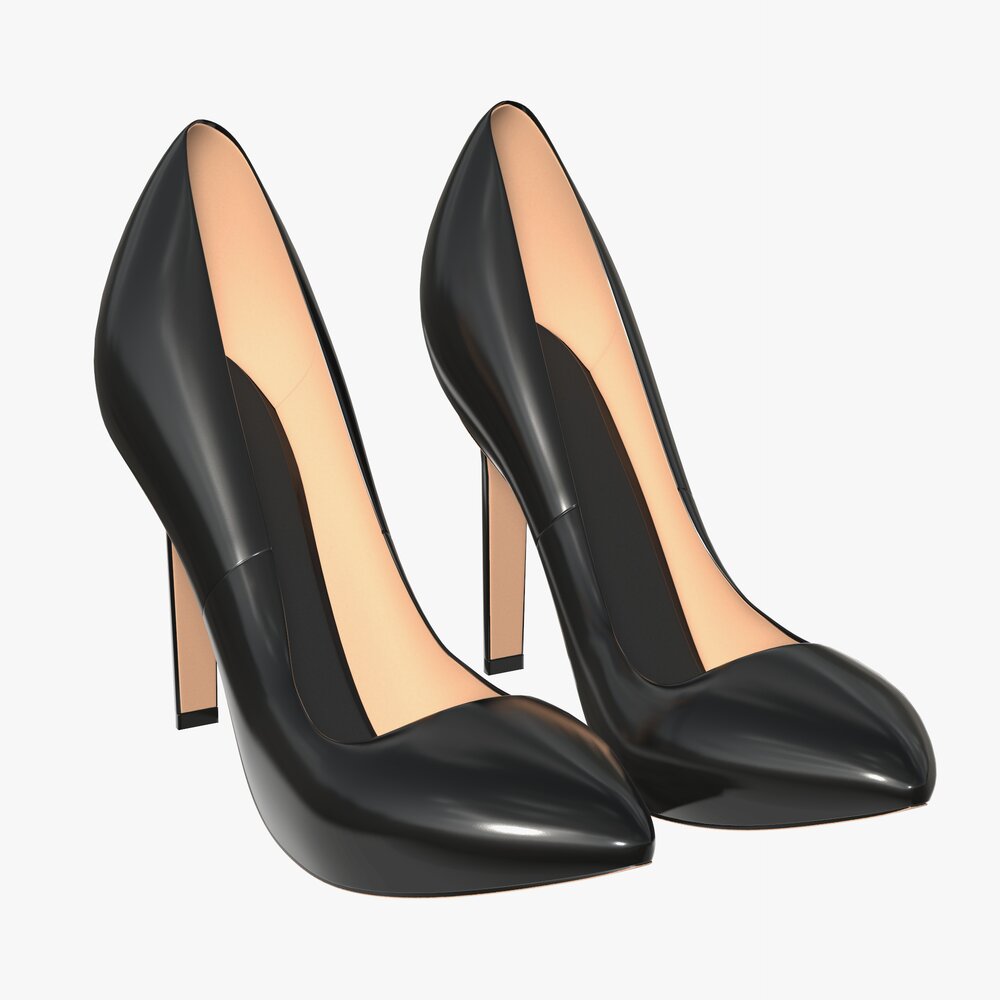 High Heels Women Shoes 3D model