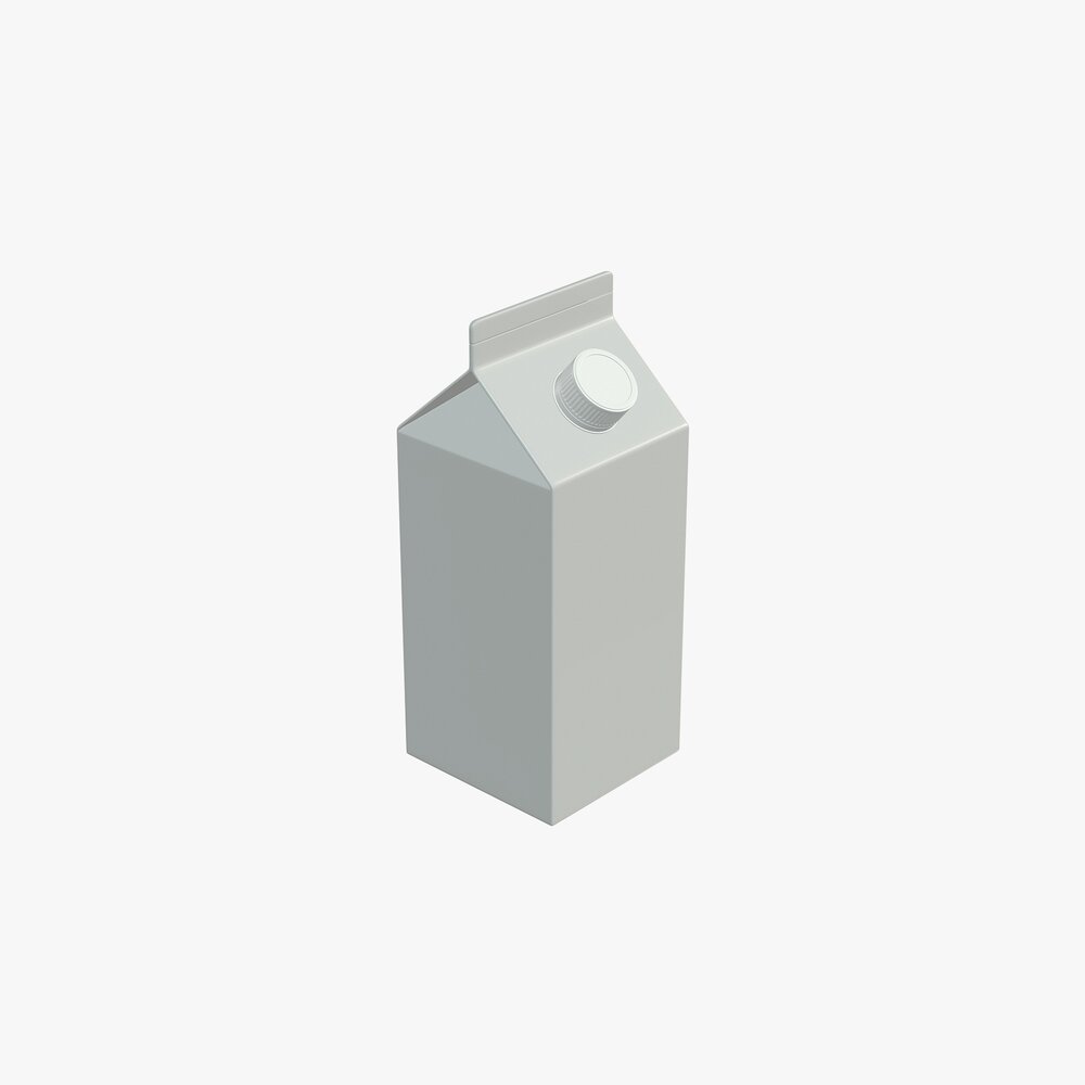Milk Packing Medium 3D model