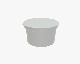 Cottage Cheese Package 3D model