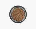Dog Food Bowl With Food 3D-Modell