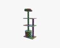Cat Tree Cat Tower 3D модель