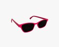 Female Modern Sunglasses 3D 모델 