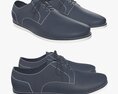 Mens Casual Shoes 3d model