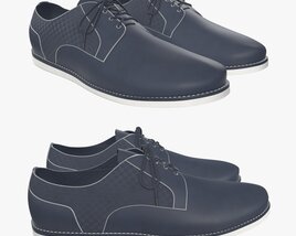 Mens Casual Shoes 3D-Modell
