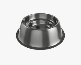 Dog Food Bowl Empty Modèle 3D