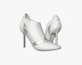 Women High Heel Shoes 3D модель