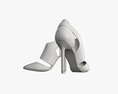Women High Heel Shoes Modello 3D