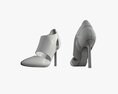 Women High Heel Shoes Modello 3D
