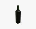 Olive Oil Bottle With Blank Label Modelo 3d