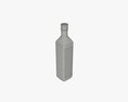 Olive Oil Bottle With Blank Label Modelo 3D