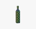 Olive Oil Bottle With Blank Label 3Dモデル