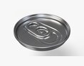 Slim Beverage Can Ending With Lid Modello 3D