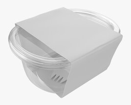 3D model of Lunch Box With Lid