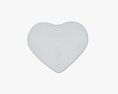 Metal Tin Can Heart Shape 3d model
