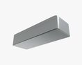 Metal Tin Can Rectangular Shape Modelo 3D